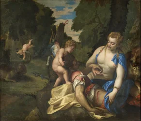 Vénus pleurant Adonis